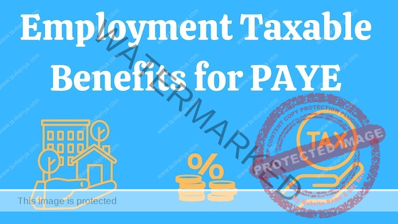 Read more about the article Employment Taxable Benefits for PAYE