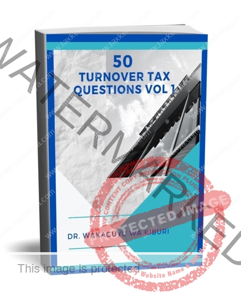 50 TURNOVER TAX QUESTIONS VOL. 1