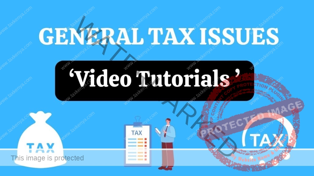 General Tax Issues