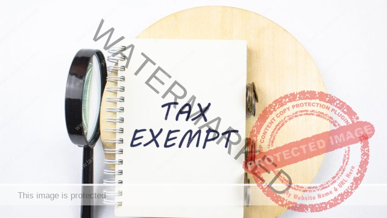 Tax exemptions